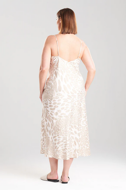 Natori Luxe Leopard Gown