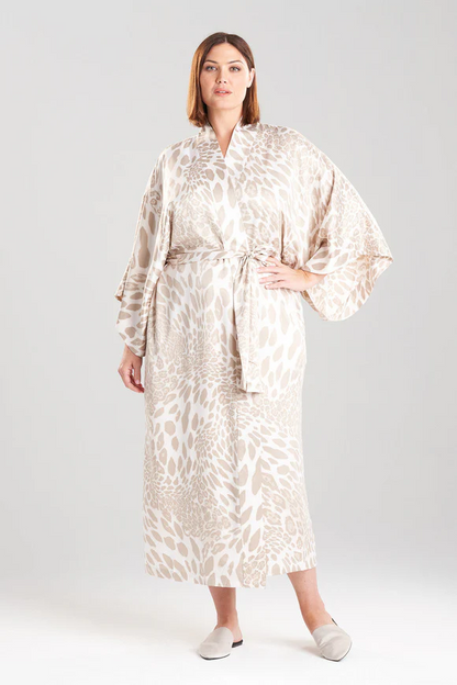 Natori Luxe Leopard Robe