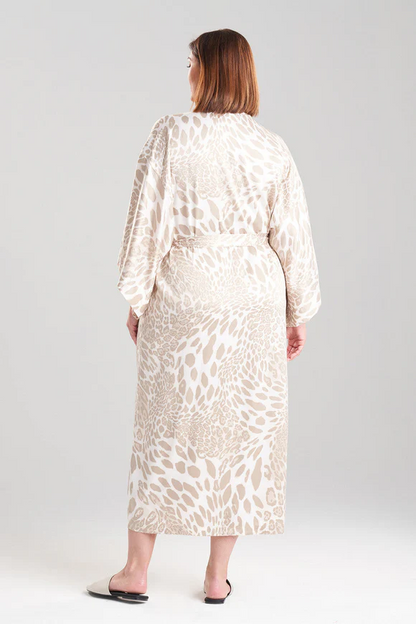 Natori Luxe Leopard Robe