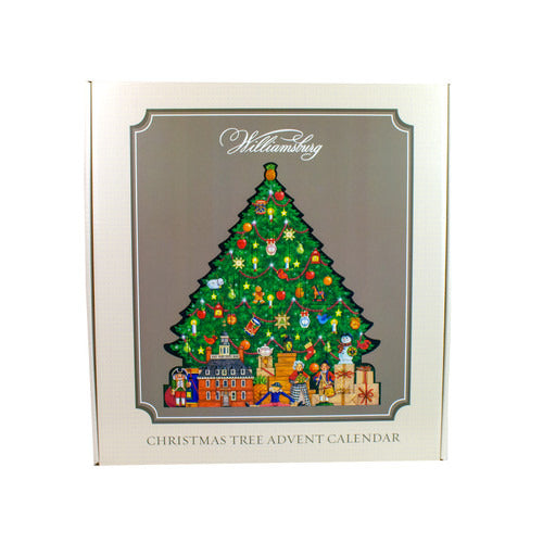 Byers' Choice Wood Christmas Tree Advent Calendar