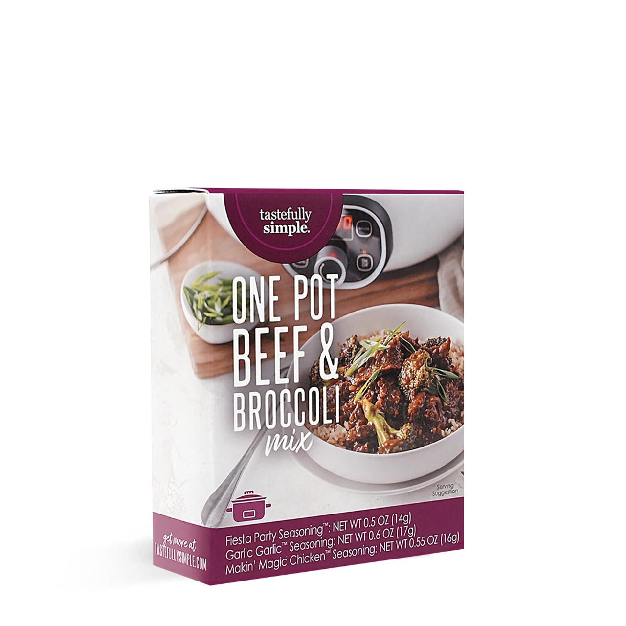 Tastefully Simple ONE Pot Beef & Broccoli Mix