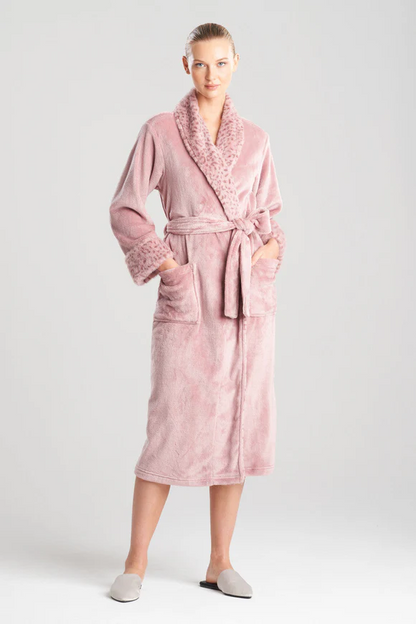 Natori Plush Lynx Robe