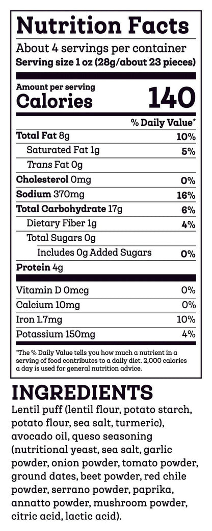 Siete Foods Grain Free Puff Snacks Mix - 3 bags