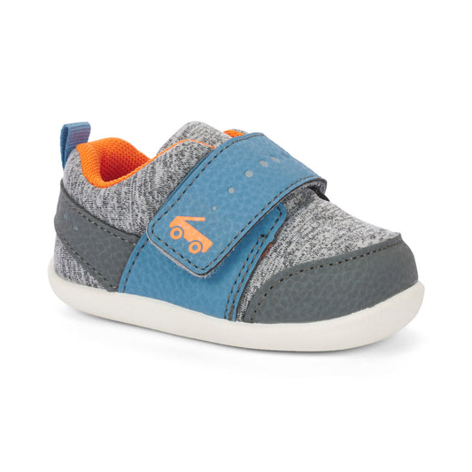 See Kai Run Boy's Ryder II (First Walker) Gray/Blue