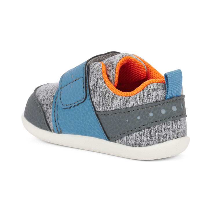 See Kai Run Boy's Ryder II (First Walker) Gray/Blue