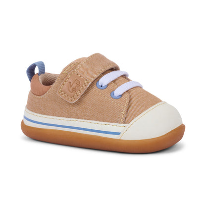 See Kai Run Boy's Stevie Mini (First Walker) Khaki