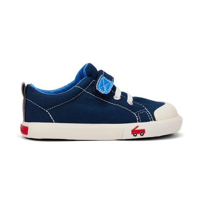 See Kai Run Boy's Stevie II Navy Canvas