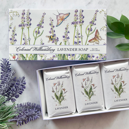 The Shops at Colonial Williamsburg Colonial Williamsburg Lavender Soap Set