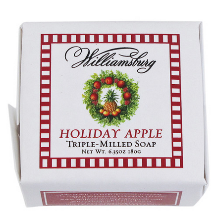 The Shops at Colonial Williamsburg Square Holiday Apple Bar Soap