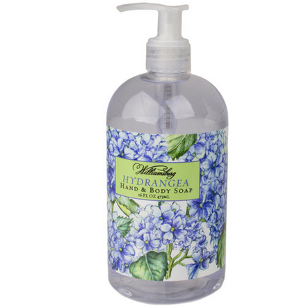 The Shops at Colonial Williamsburg Hydrangea Liquid Hand Soap