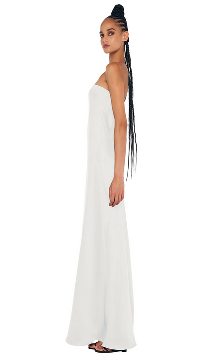 Norma Kamali Women's BIAS STRAPLESS GOWN