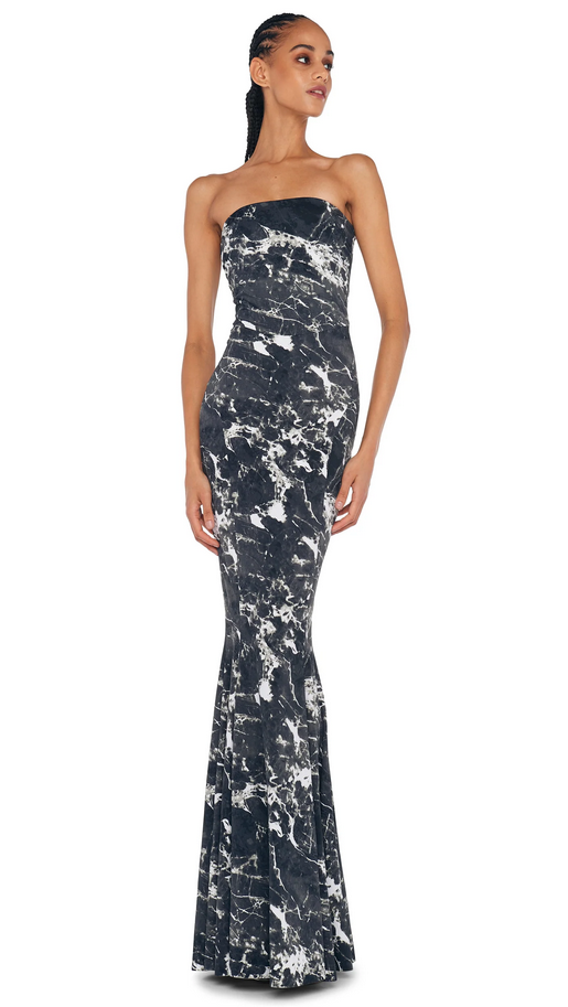 Norma Kamali Women's STRAPLESS FISHTAIL GOWN