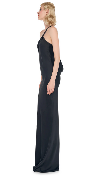 Norma Kamali Women's ONE SHOULDER BIAS GOWN