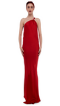 Norma Kamali Women's ONE SHOULDER BIAS GOWN