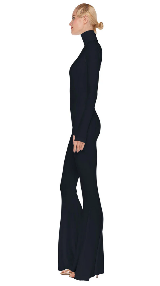 Norma Kamali Women's TURTLENECK FISHTAIL JUMPSUIT