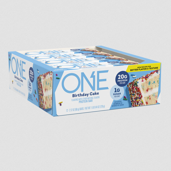 ONE Birthday Cake Flavored Protein Bars, 2.12 oz (12 Count)