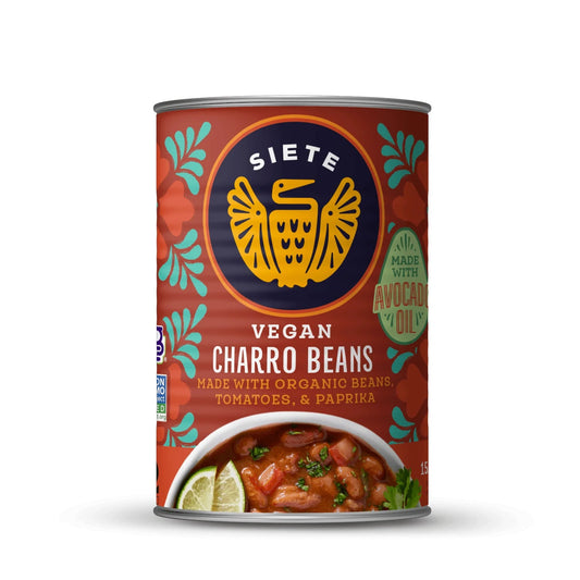 Siete Foods Vegan Charro Beans - 12 Cans