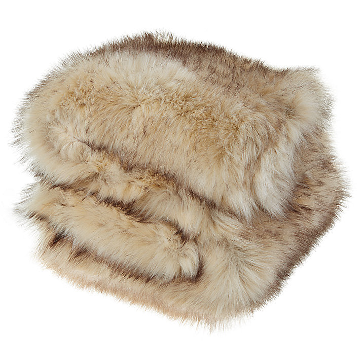 Ballard Designs Lush Faux Fur Throw