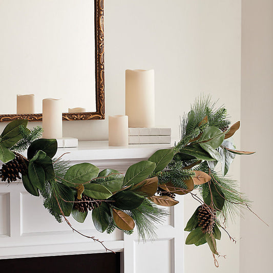 Ballard Designs Pine & Magnolia Garland