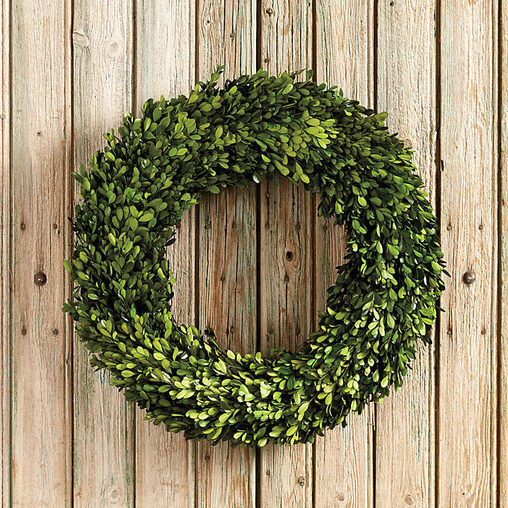 Ballard Designs Preserved Boxwood Wreath