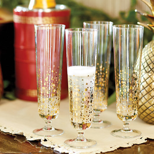 Ballard Designs Bunny Williams Bubbly Glasses - Set of 4