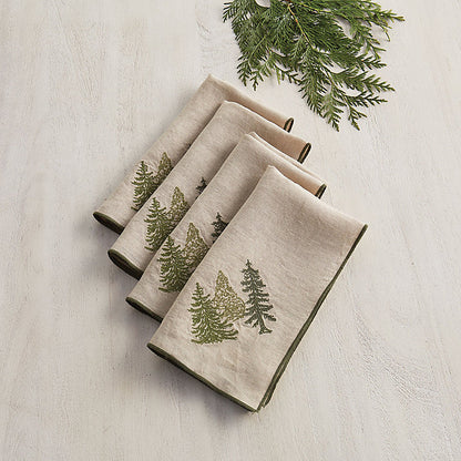 Ballard Designs Evergreen Napkins - Set of 4