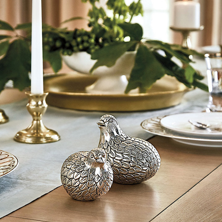 Ballard Designs Partridge in a Pair Salt & Pepper Set