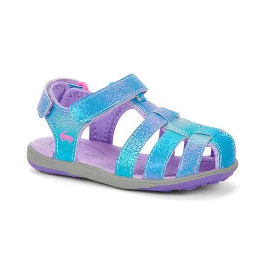 See Kai Run Girl's Paley II Blue/Lavender