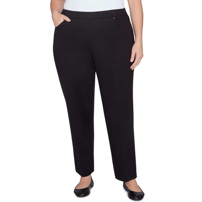 Alfred Dunner Women's Rue Classic Medium Length Pant