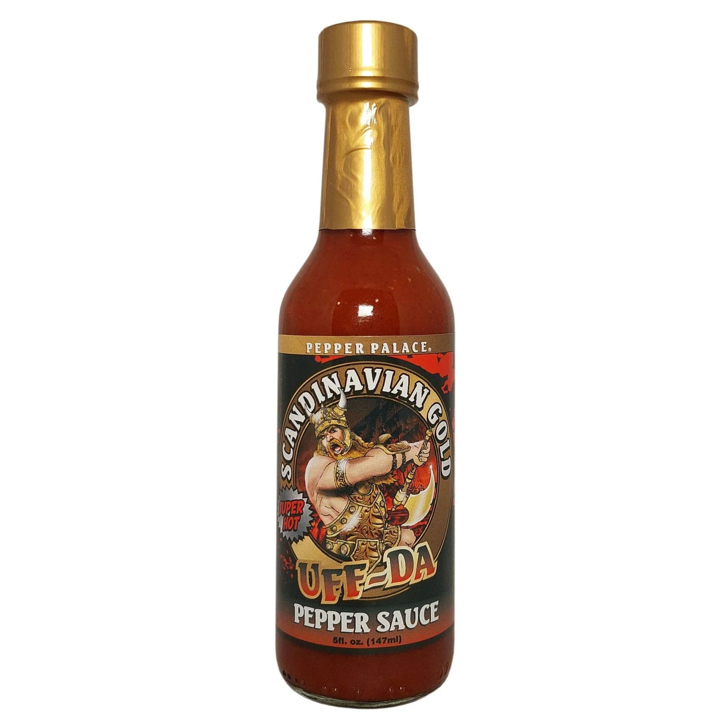 Pepper Palace Uff Da Scandinavian Gold Hot Sauce