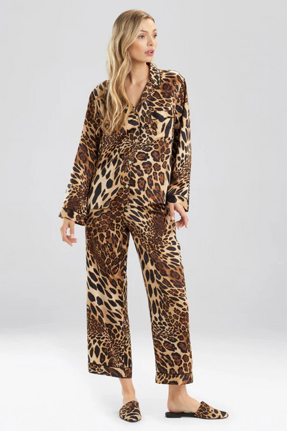 Natori Luxe Leopard PJ