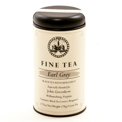 The Shops at Colonial Williamsburg Earl Grey Colonial Loose Tea Canister