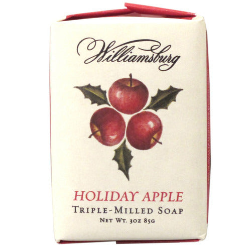 The Shops at Colonial Williamsburg Holiday Apple Soap Bar