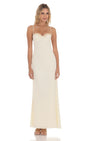 Lucy in the Sky Lace Trim Maxi Dress