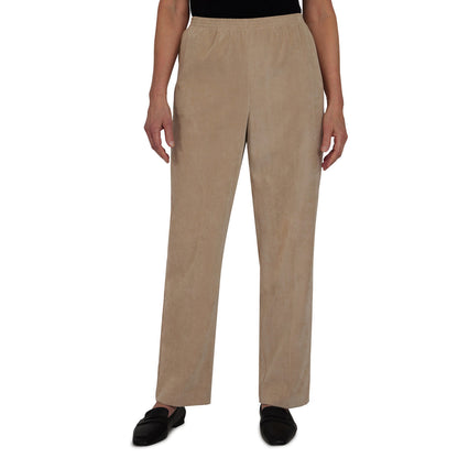 Alfred Dunner Women's Corduroy Average Length Pant