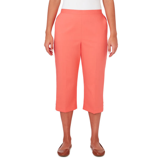 Alfred Dunner Women's Pull-On Beach Capri