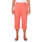 Alfred Dunner Women's Pull-On Beach Capri