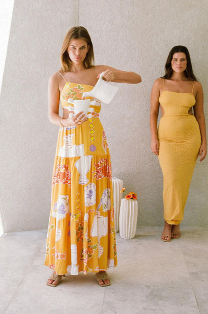 Sabo Skirt Aliza Dress - Ciao Yellow