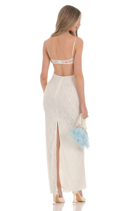 Lucy in the Sky Lace Bodycon Maxi Dress