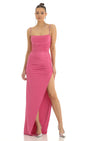 Lucy in the Sky Rhinestone Strap Maxi Dress