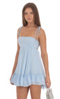 Lucy in the Sky Chiffon Baby Doll Dress