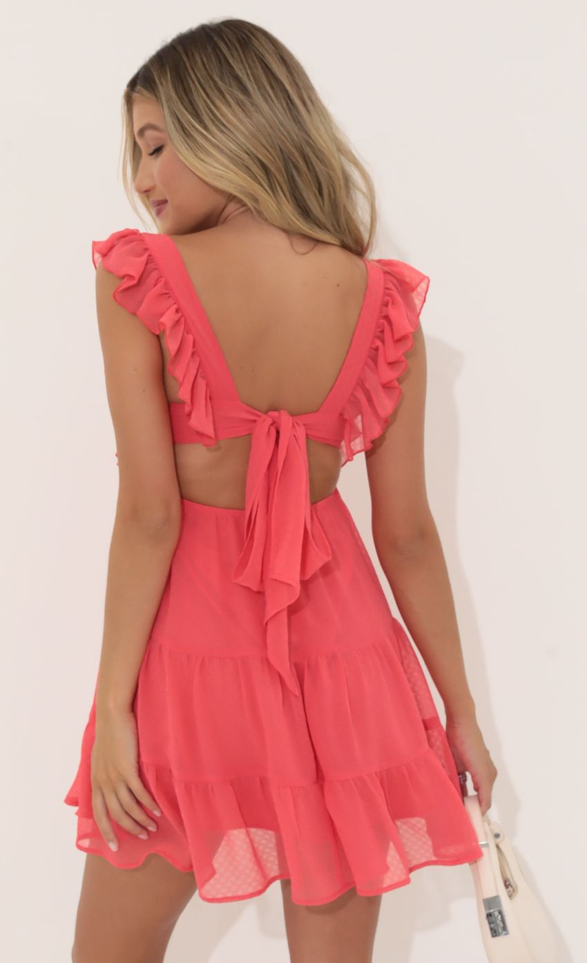 Lucy in the Sky Baby Doll Ruffle Dress