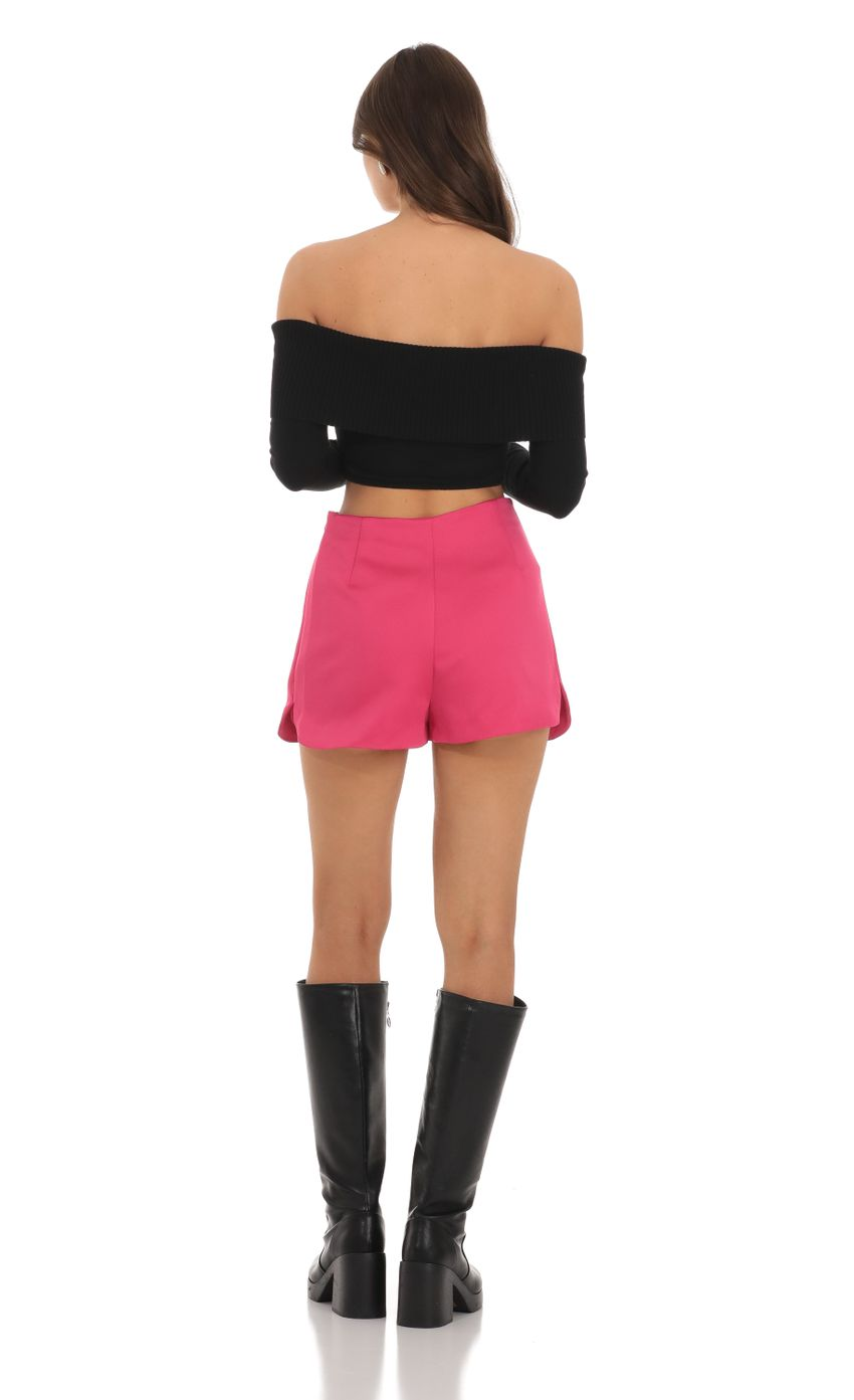 Lucy in the Sky Mini Skort in Pink