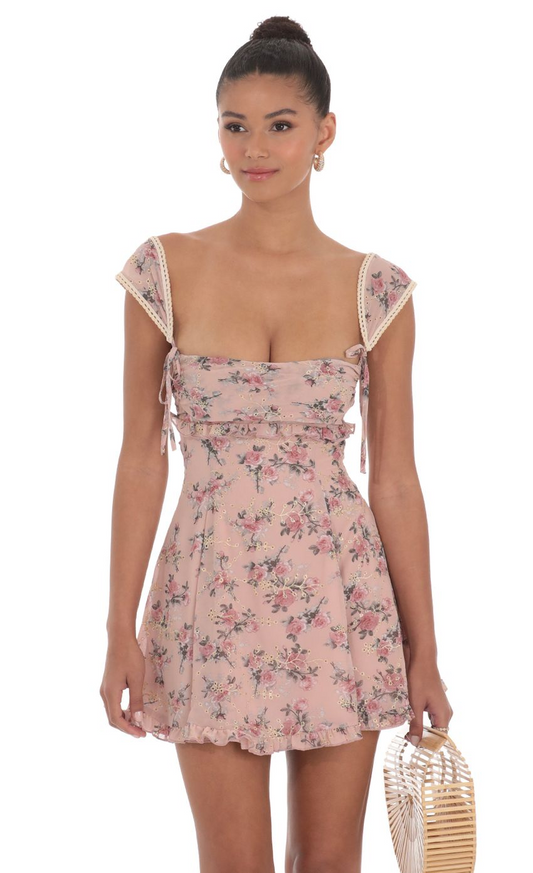 Lucy in the Sky Cap Sleeve Dress