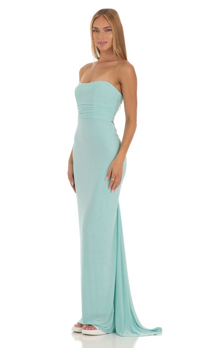 Lucy in the Sky Corset Strapless Dress