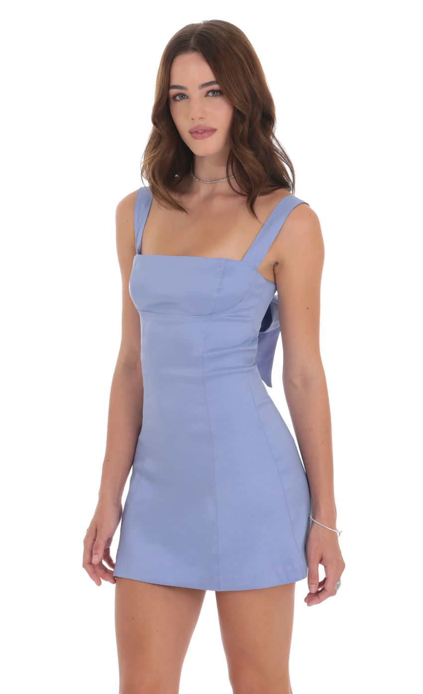 Lucy in the Sky Back Bow Bodycon Dress