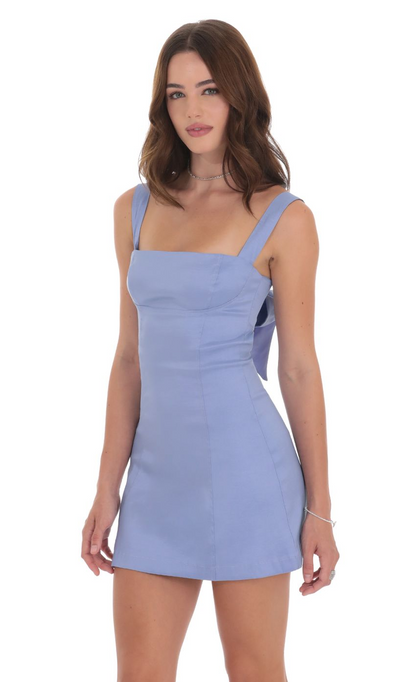 Lucy in the Sky Back Bow Bodycon Dress