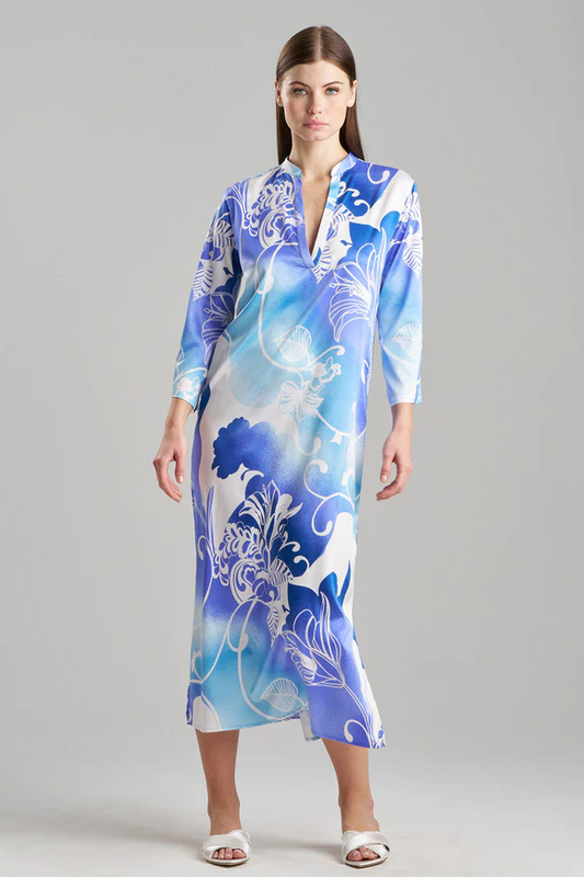 Natori Floral Nouveau Caftan