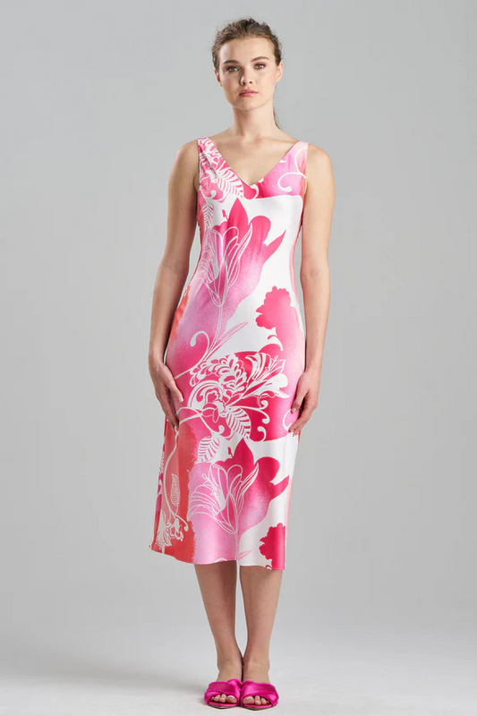 Natori Floral Nouveau Gown