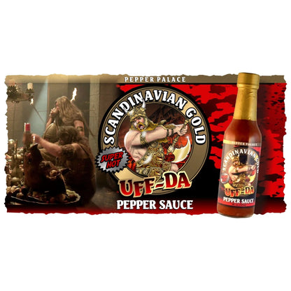 Pepper Palace Uff Da Scandinavian Gold Hot Sauce